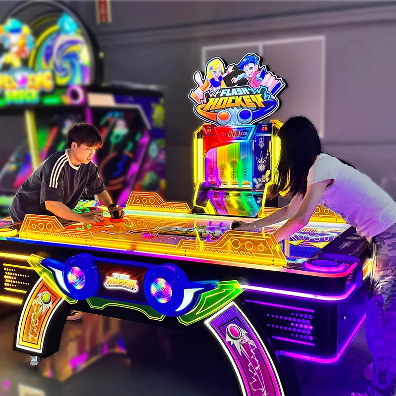 Flash Hockey arcade game at GravityX