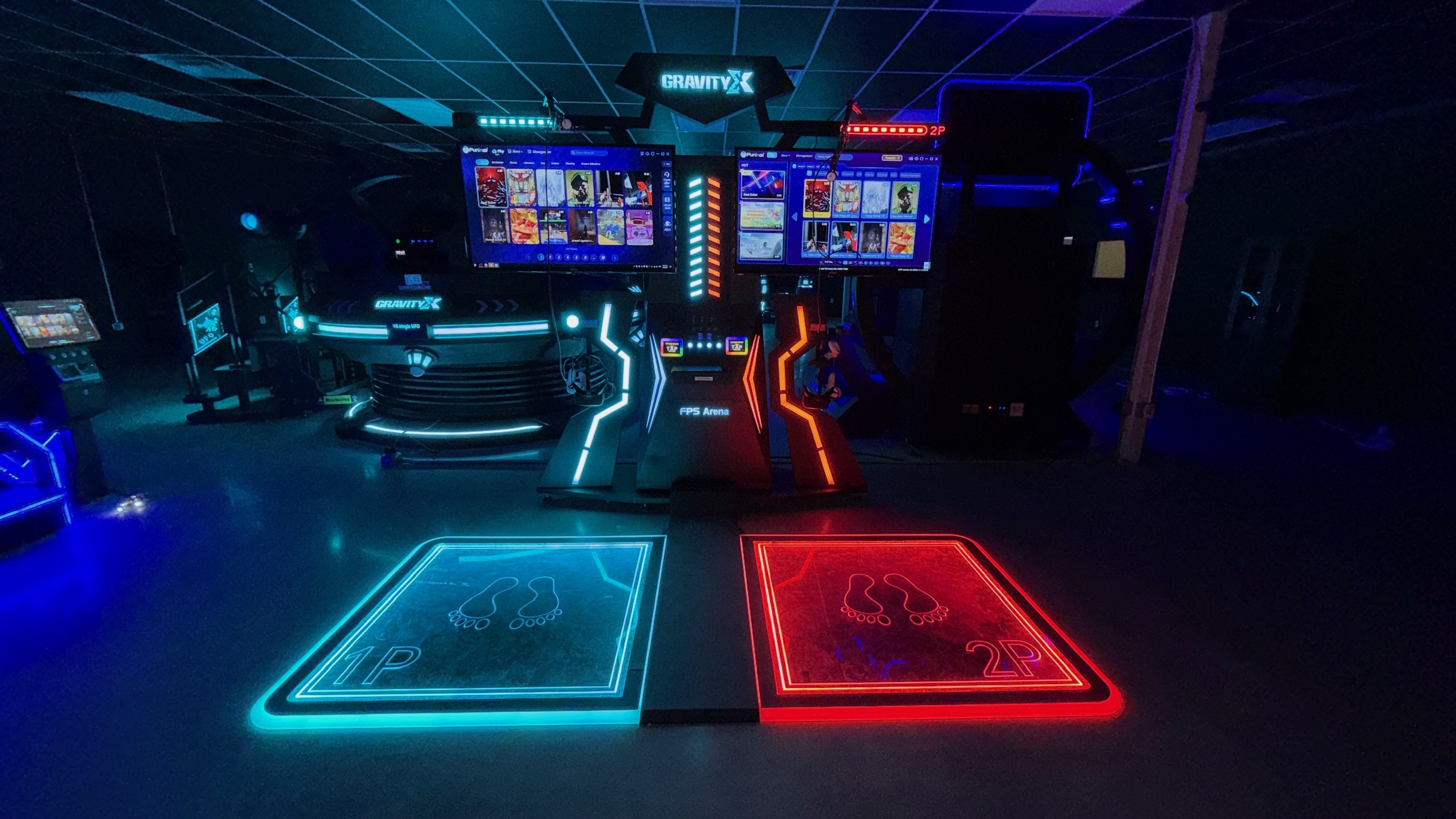 GravityX VR gameplay