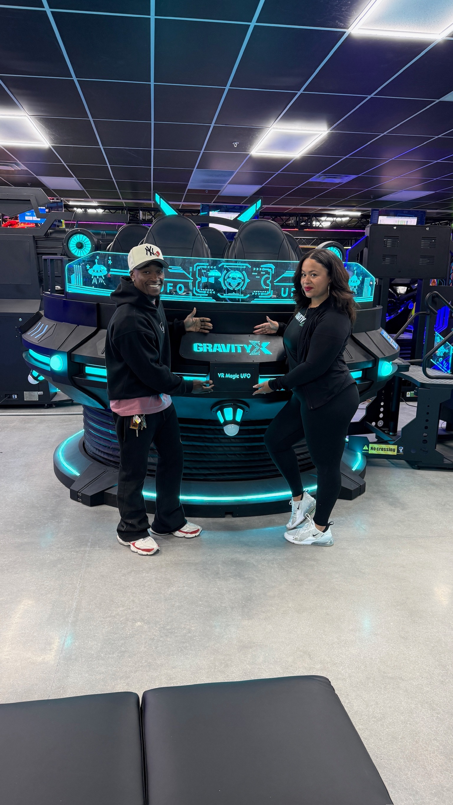 GravityX VR equipment